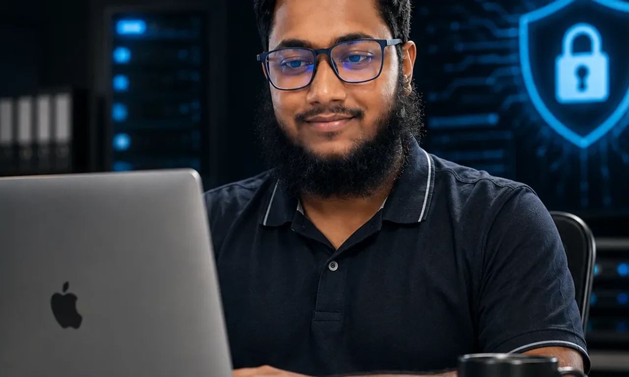 Passware review 2026 featured image showing a focused digital-forensics analyst working at a decryption dashboard on a workstation in a dark high-tech lab