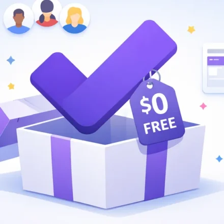 ClickUp free plan for small teams - free forever features and limitations illustrated with task management icons