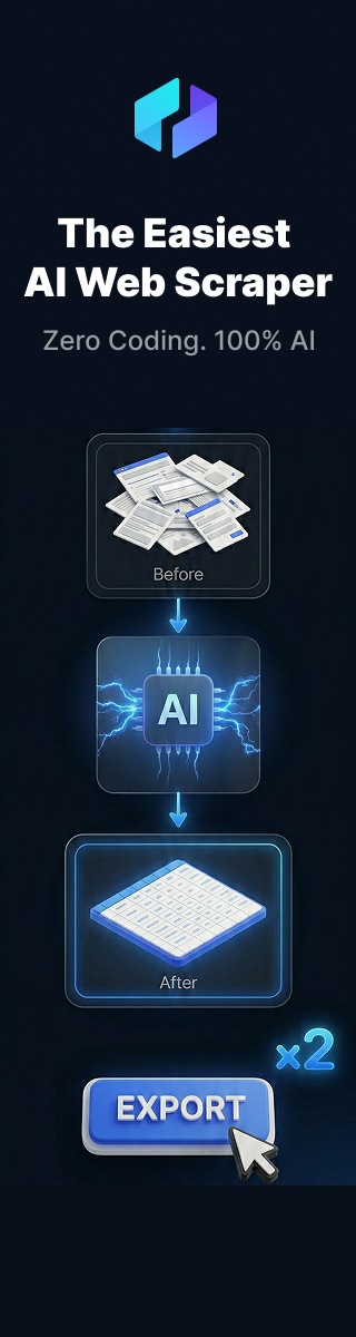 Thunderbit AI Web Scraper, before to AI to after, zero coding