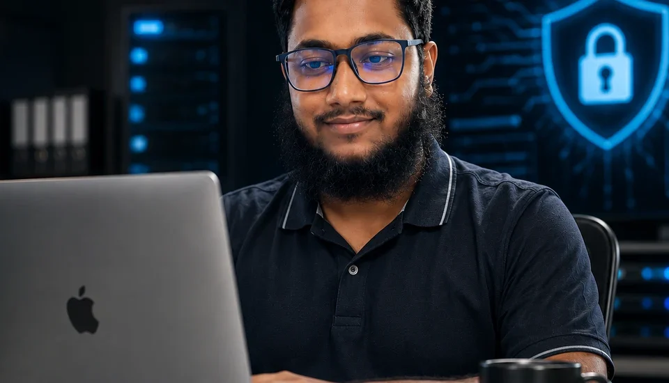 Passware review 2026 featured image showing a focused digital-forensics analyst working at a decryption dashboard on a workstation in a dark high-tech lab