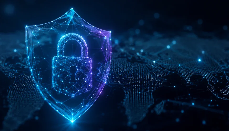 Abstract digital privacy shield over a world map representing the best VPNs of 2026